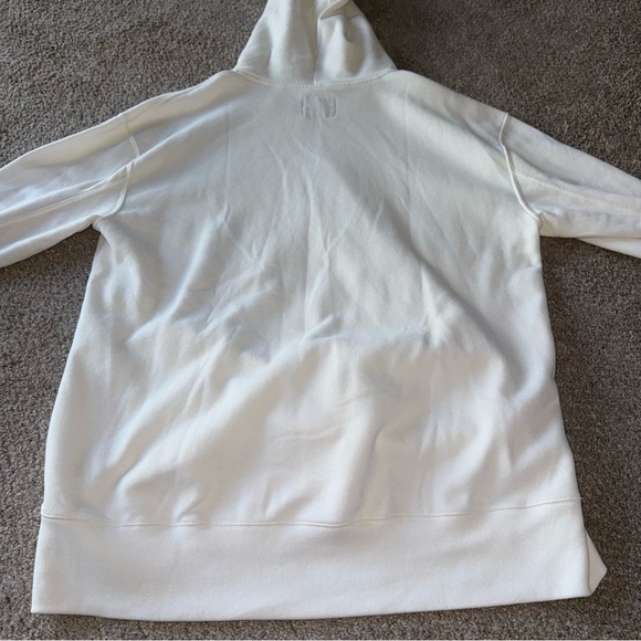 NWT! Abercrombie & Fitch - Soft AF White Hoodie - Large - Picture 3 of 4